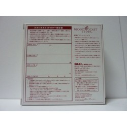 NEO GEO POCKET COLOR TRANSLUCIDE EN EXCELLENTE ETAT