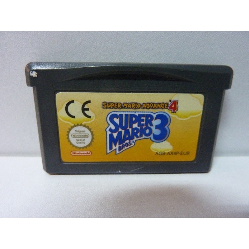 SUPER MARIO ADVANCE 4/ MARIO BROS 3 pal (cart. seule)