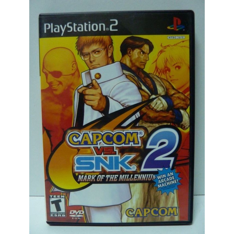 CAPCOM VS SNK 2 ps2