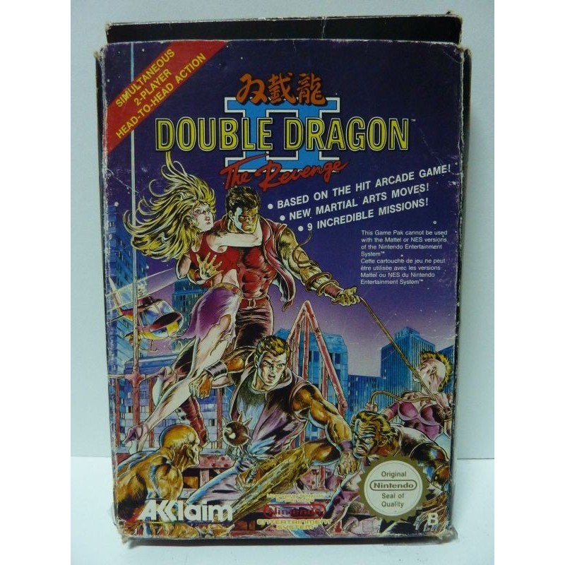 DOUBLE DRAGON 2 Pal (Sans notice)