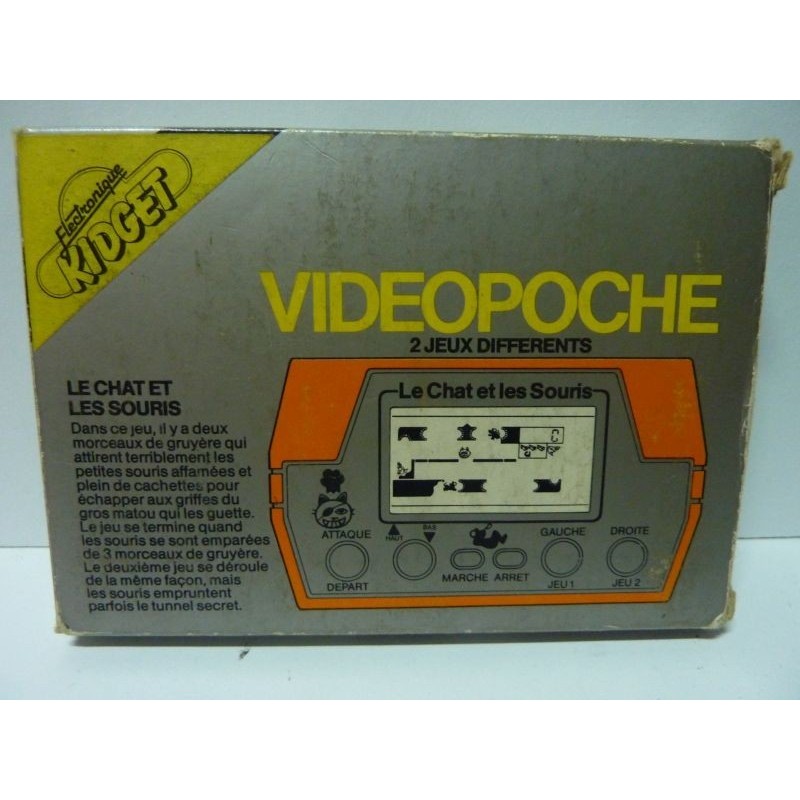 VIDEOPOCHE LE CHAT ET LES SOURIS Electronique Kidget