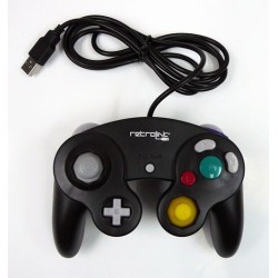 PAD GAMECUBE USB noir