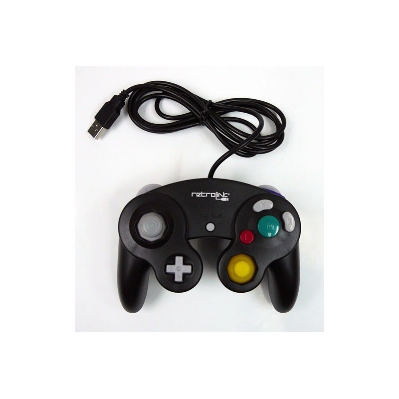 PAD GAMECUBE USB noir