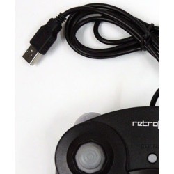 PAD GAMECUBE USB noir