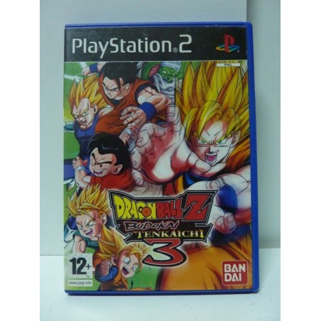 DRAGON BALL Z BUDOKAI TENKAICHI 3 Pal Fr (sans notice)