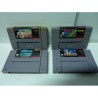 LOT DE 4 JEUX SUPER NES : REX RONAN, CAPTAIN NOVOLIN, BRONKIE, PACKY & MARLON