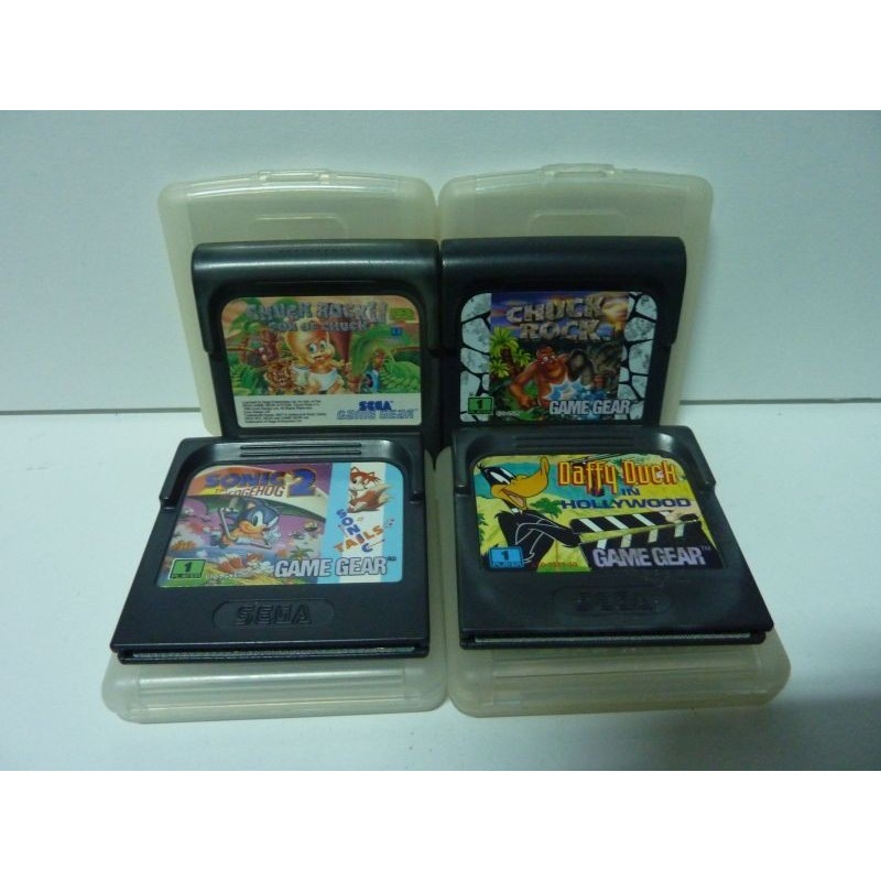 LOT 2 DE 4 JEUX PLATEFORME GAMEGEAR 
