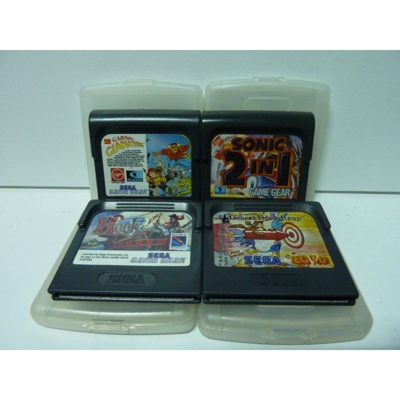LOT 3 DE 4 JEUX PLATEFORME GAMEGEAR 