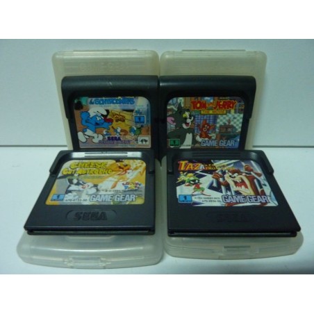 LOT 4 DE 4 JEUX PLATEFORME GAMEGEAR 