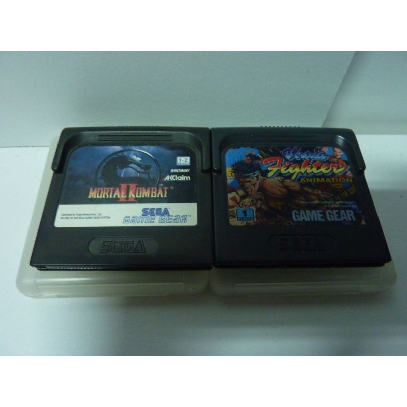 LOT VIRTUA FIGHTER ET MORTAL KOMBAT 2 GAMEGEAR 