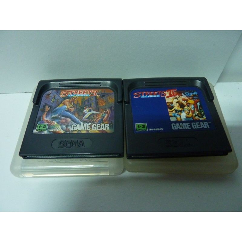 LOT STREET OF RAGE 1 ET 2 GAMEGEAR 
