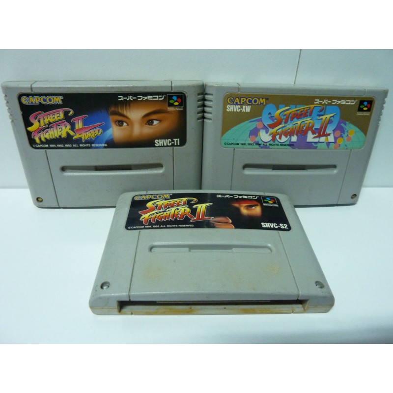 LOT STREET FIGHTER 2, 2 TURBO, SUPER