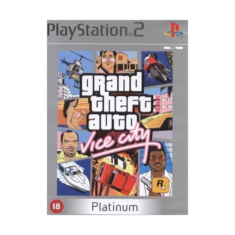 GTA VICE CITY Platinium 