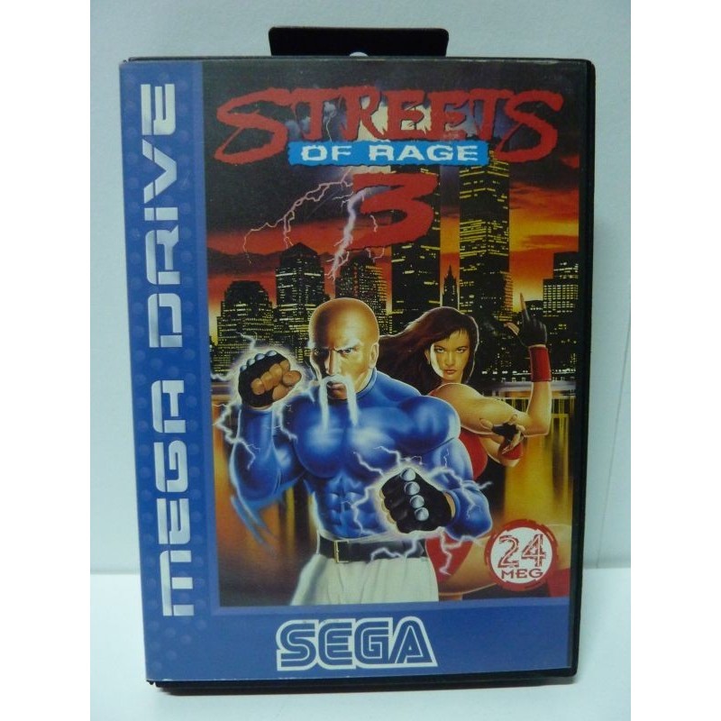STREETS OF RAGE 3 pal megadrive