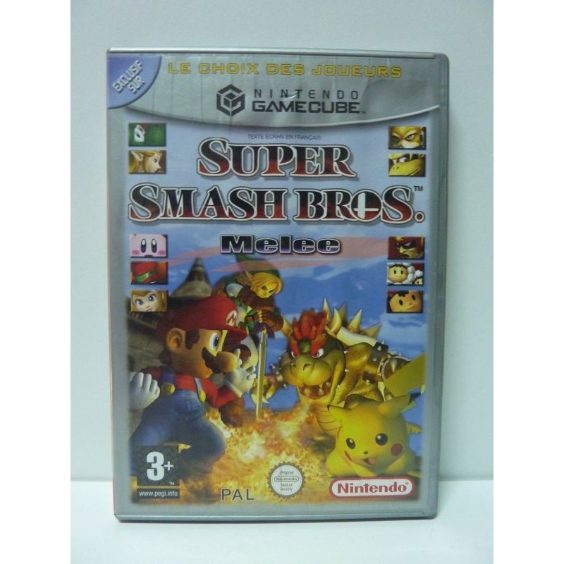 SUPER SMASH BROS MELEE version choix des joueurs