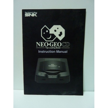 NOTICE DE NEO GEO CD