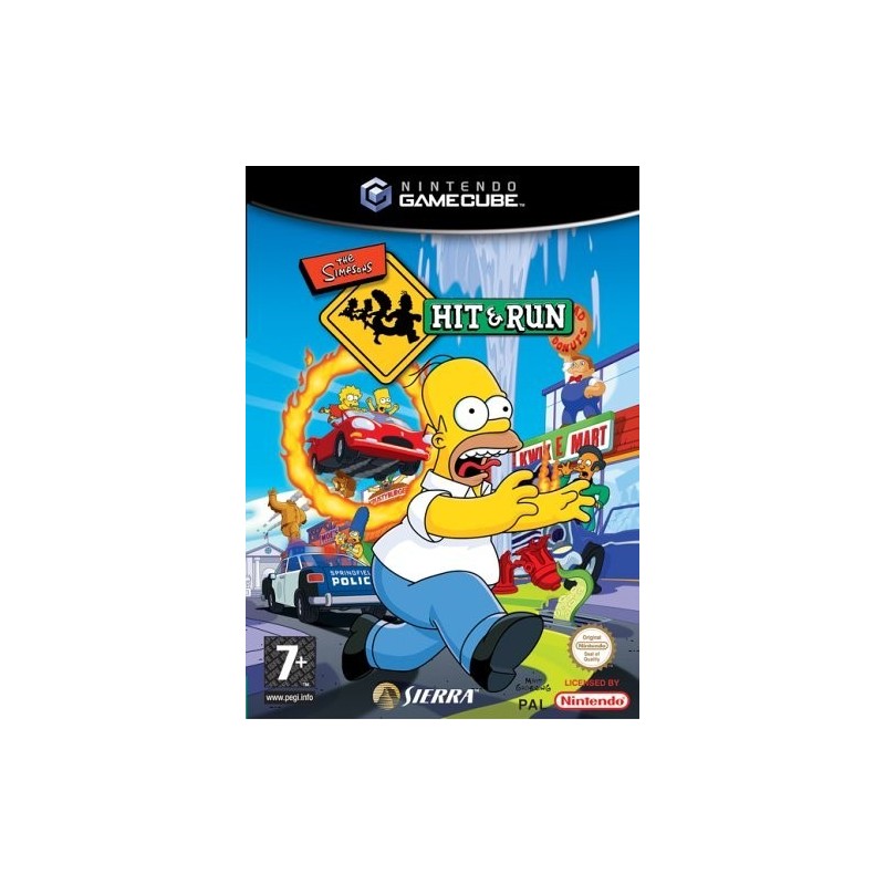 THE SIMPSONS HIT & RUN Pal 