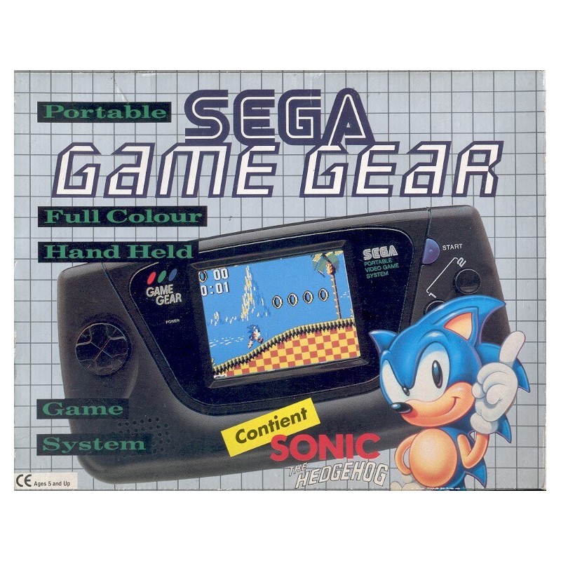 GAME GEAR PACKAGE SONIC Pal + 1 jeu