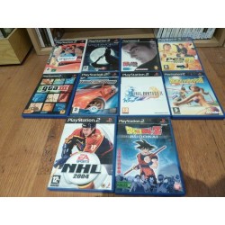 LOT 1 DE 10 JEUX PLAYSTATION 2