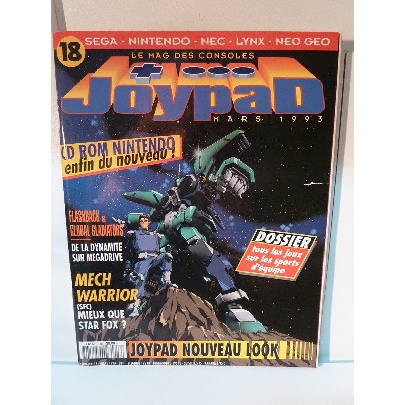 JOYPAD N°18 Mars. 1993 (très bon état)