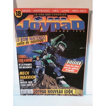 JOYPAD N°18 Mars. 1993 (très bon état)