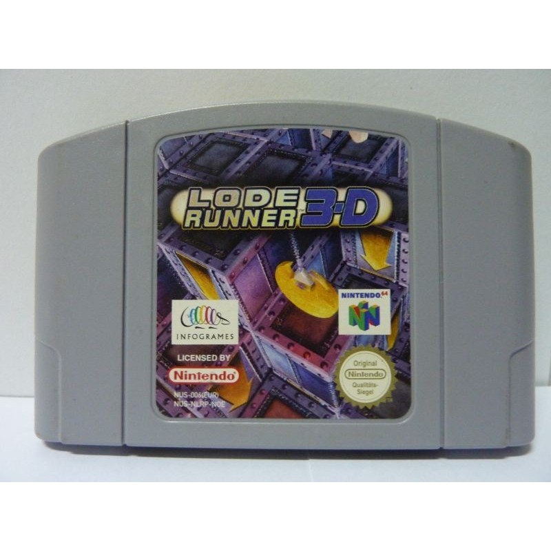 LODE RUNNER 3-D (Cart. seule)