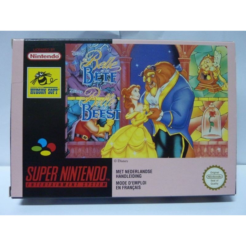 la belle et la bete super nintendo
