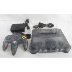 NINTENDO 64 CLEAR Black Pal