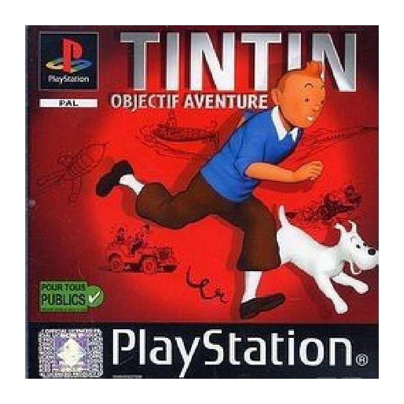 TINTIN : Objectif aventure pal (très bon état)