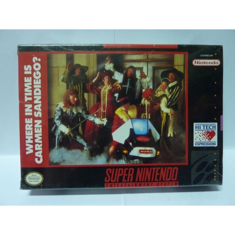-Neuf- WHERE IN TIME IS CARMEN SAN DIEGO Brand New Factory Sealed