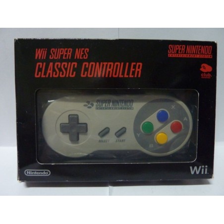 WII SUPER NES CLASSIC CONTROLLER Club Nintendo