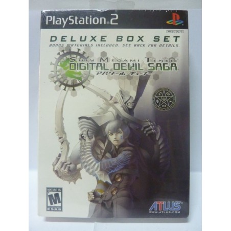 -Neuf- DELUXE BOX SET SHIN MEGAMI TENSEI DIGITAL DEVIL SAGA Usa Sealed