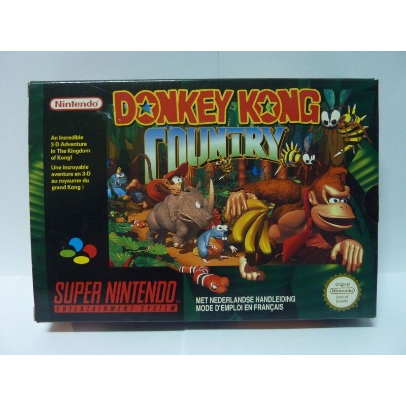DONKEY KONG COUNTRY Fah Complet (excellent état)