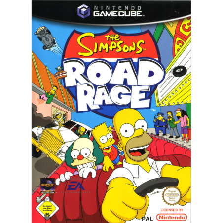 THE SIMPSONS ROAD RAGE