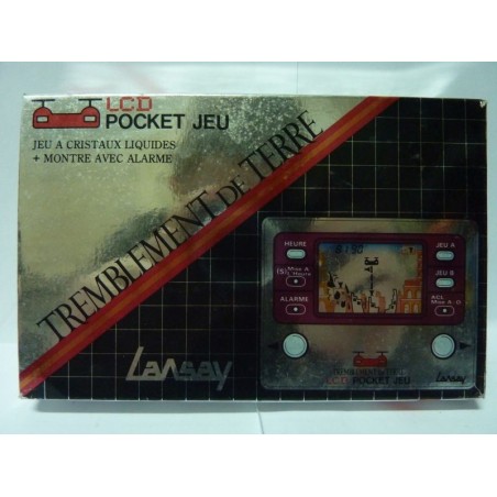TREMBLEMENT DE TERRE JEU LCD 