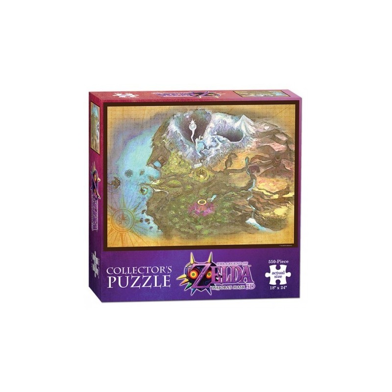 PUZZLE THE LEGEND OF ZELDA MAJORA'S MASK TERMINA MAP
