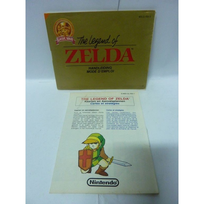 notice-de-zelda-nes-avec-carte