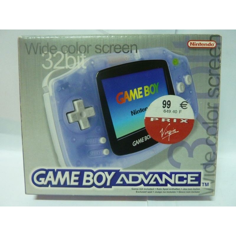 GAME BOY ADVANCE SP NOIR