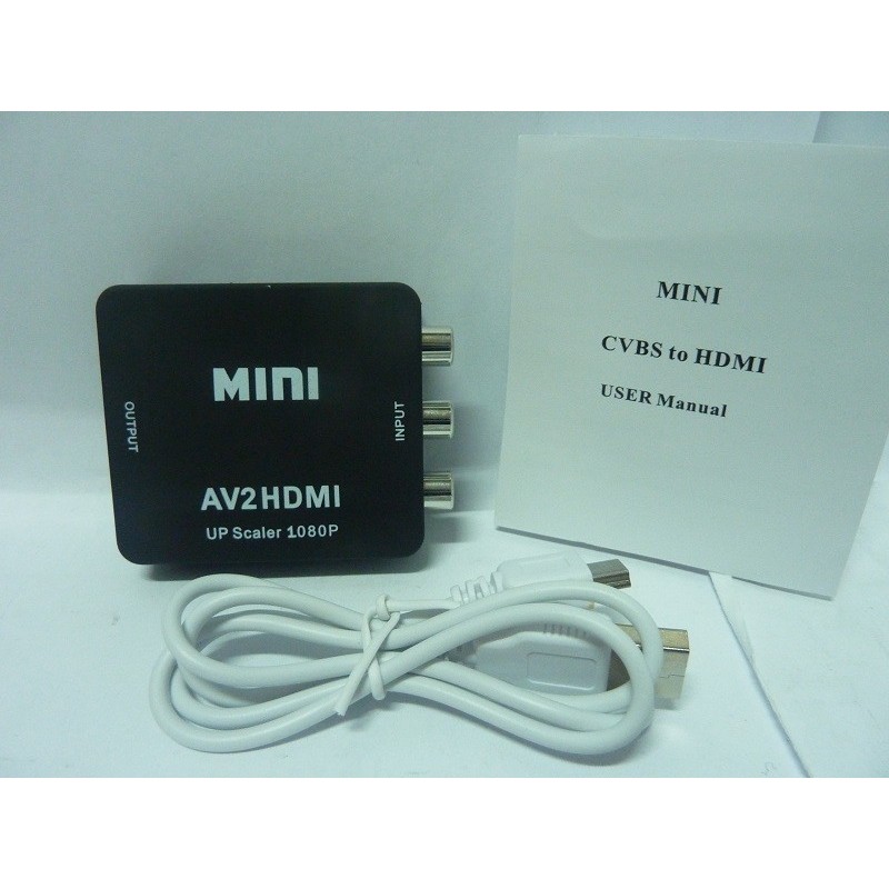 CONVERTISSEUR AV VERS HDMI UPSCALER