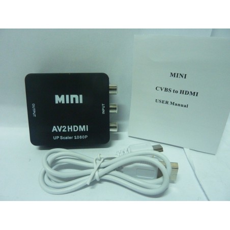 CONVERTISSEUR AV VERS HDMI UPSCALER