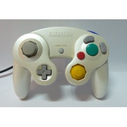 PAD GAMECUBE WHITE PEARL (blanc nacré)