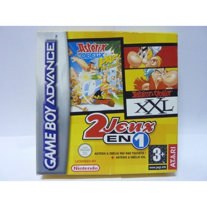 2 JEUX EN 1 : ASTERIX ET OBELIX XXL + ATERIX ET OBELIX PAF PAR TOUTATIS