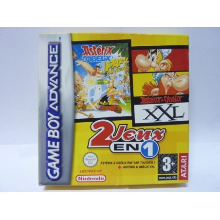 2 JEUX EN 1 : ASTERIX ET OBELIX XXL + ATERIX ET OBELIX PAF PAR TOUTATIS