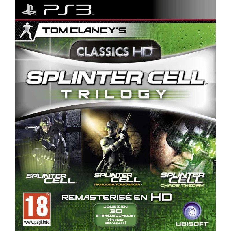 SPLINTER CELL TRILOGY HD