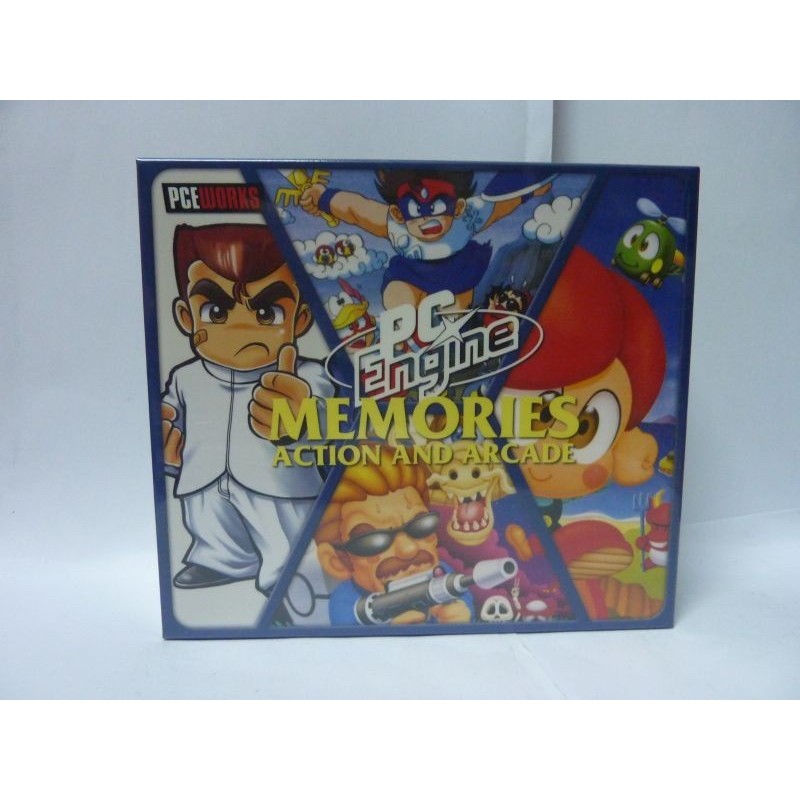 COFFRET PC ENGINE MEMORIES : ACTION AND ARCADE 