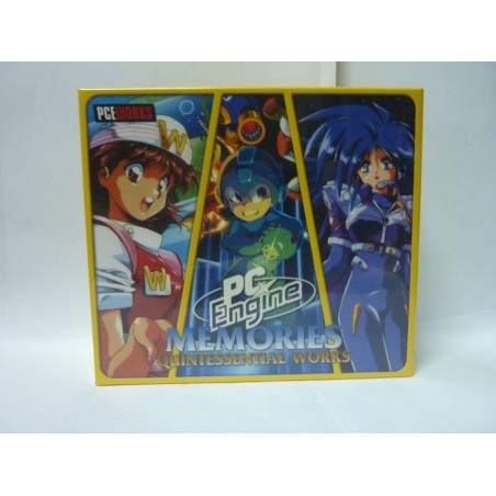 COFFRET PC ENGINE MEMORIES : QUINTESSENTIAL WORKS  