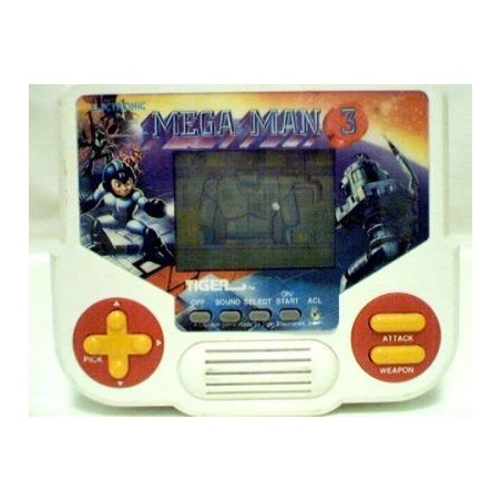 MEGAMAN 3 TIGER ELECTRONIC GAME