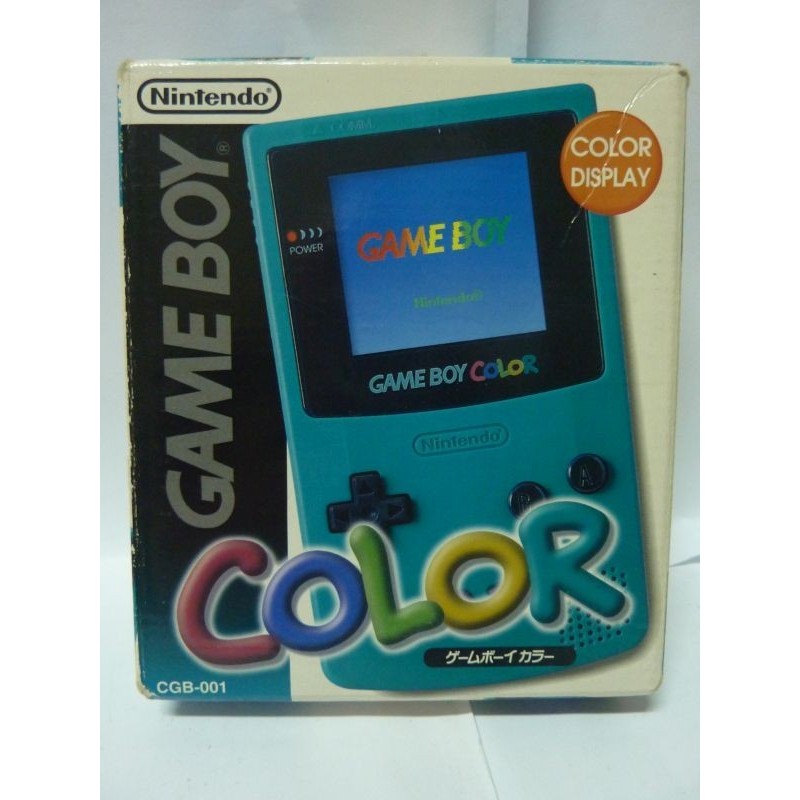 GAME BOY COLOR VERTE jap complète