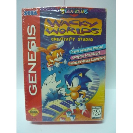 WACKY WORLDS Creativity Studio Sonic (Neuf)