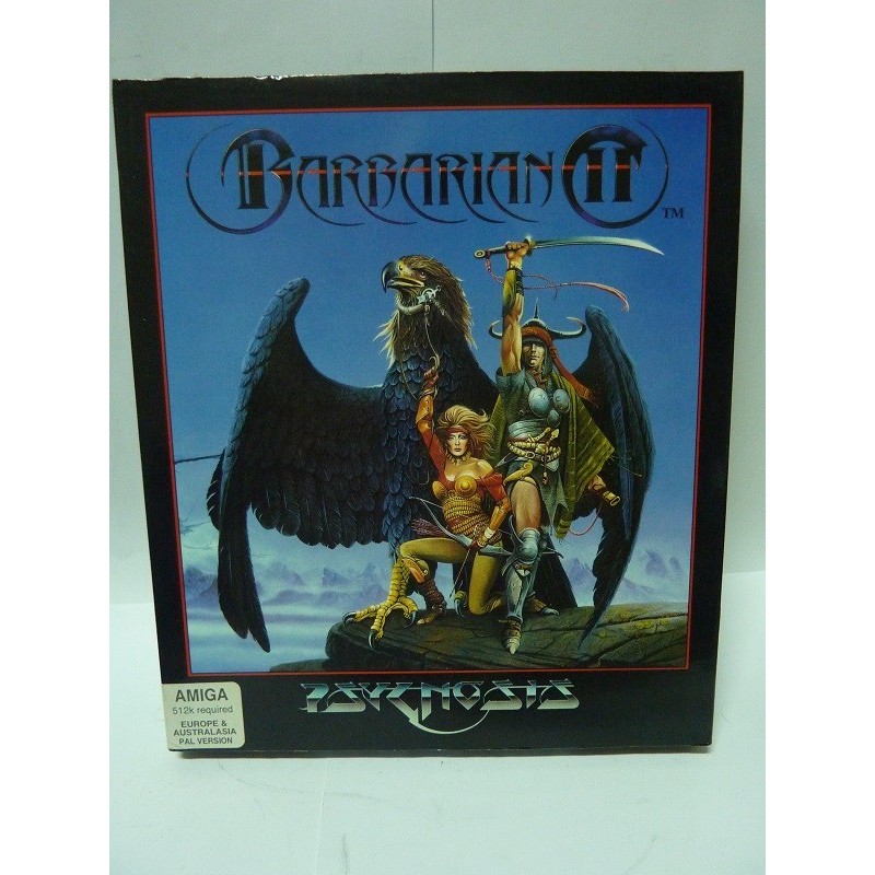 BARBARIAN 2 Psygnosis amiga 